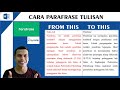 CARA PARAFRASE TULISAN UNTUK MENURUNKAN PLAGIAT