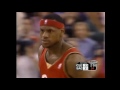 lebron james first nba game