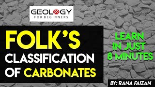 Folk's Classification of Carbonates | Limestone | Geology for Beginners | Rana Faizan