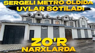 BU UYLARNI KO’RMASANGIZ BO’LMAYDI ‼️‼️ SERGELIDA ARZON UYLAR 🔥🔥