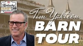 2023 KENTUCKY DERBY: Tim Yakteen Barn Tour - Practical Move and Reincarnate