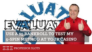 Test for Strategy 1: Only Win Immediately (5-Spin Method) at Your Casino