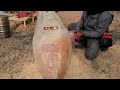 12일 동안 만든 통나무 카누 과연 뜰까 build a dugout canoe for 12 days diy