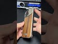 high grade walnut aluminum alloy aromatherapy case for iphone 15 pro max protection u0026 style