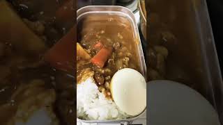 ただカレーをメスティンに盛り付けて、キャンプの雰囲気を味わいたいだけの動画。