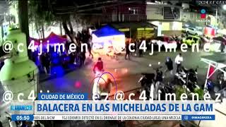 Se desata balacera junto a un puesto de micheladas en la GAM, CDMX | Noticias con Francisco Zea