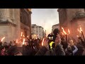 manifestation à marseille les animations se poursuivent à la porte d’aix