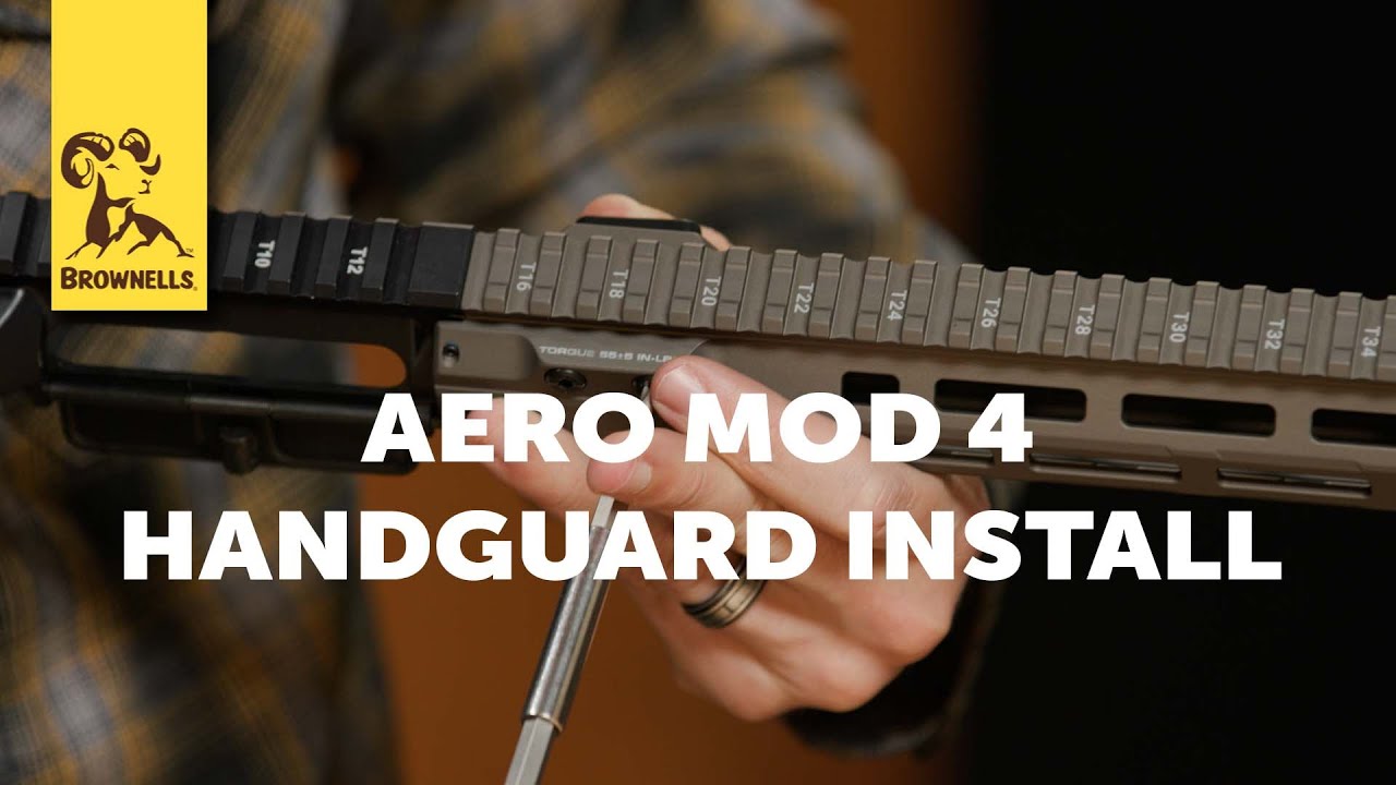 Tech Tip Aero Mod 4 Handguard Install Youtube