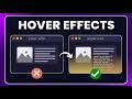 3 CSS Hover Effects That Look Impossible (But Aren't)