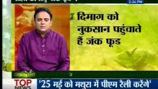 संजीवई-जंक फूड के हानिकारक प्रभाव (23/05/2015)