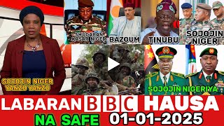 #BBC HAUSA LABARAN YAU NA SAFE 01-01-2025 labaran niger na juyin mulki #bbchausa #labaran duniya