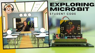 Exploring Student Code Area | micro:bit Classroom Tutorial