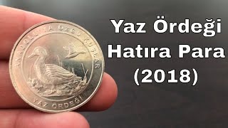 Yaz Ördeği Hatıra Para | Anadolu'ya Özgü Kuşlar | Darphane 2018