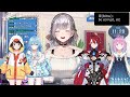 shirogane noel talks about elizabeth rose bloodflame u0026 himemori luna【eng sub yuri hololive en】