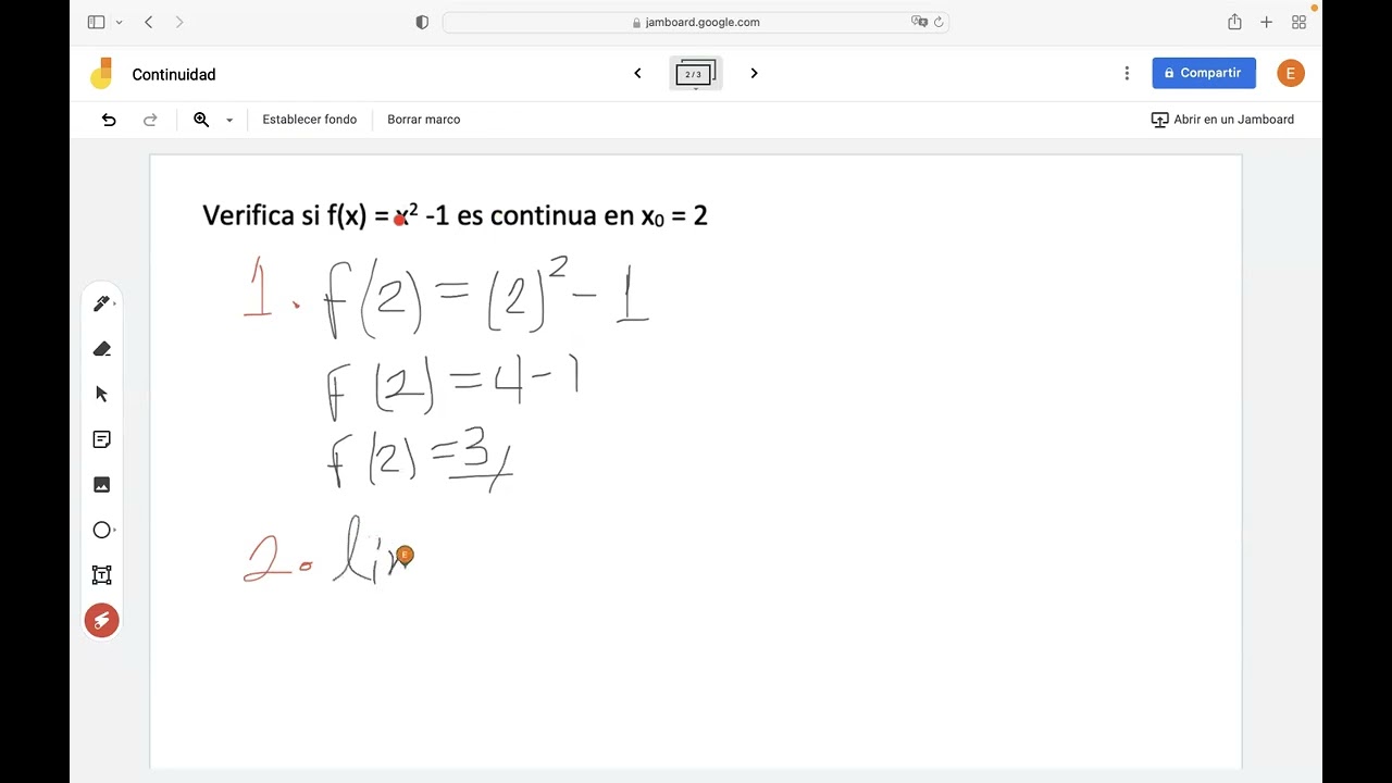Continuidad Puntual En Una Sola Función - YouTube