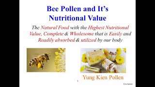 Webinar - Shuang Hor Product : Yung Kien Pollen