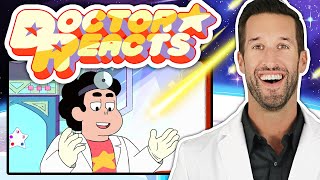 ER Doctor REACTS to Steven Universe Medical Scenes