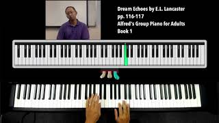 How to play Dream Echoes on piano