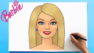 Barbie Drawing | How to Draw Barbie doll Easy Step by Step