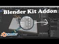 How to Install Blender Kit Addon in Blender [Tutorial]