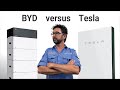 Tesla Powerwall vs BYD Solar Batteries