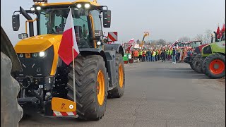 Strajk Rolników - Ruszyli na Malbork - 20 marca 2024 #protestrolników - zapowiedź 2