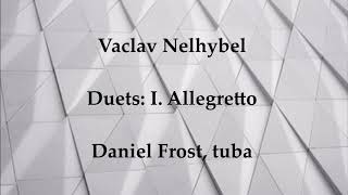 Vaclav Nelhybel - Duets: I. Allegretto