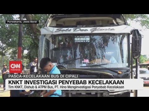 KNKT Investigasi Penyebab Kecelakaan Bus Di Cipali - YouTube