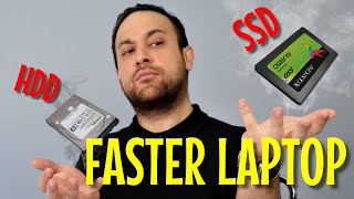 Changing HDD with SSD تعویض هارد لپ تاپ با اس اس دی - لپتاپ خود را سریع کنید (با هزینه بسیار کم)