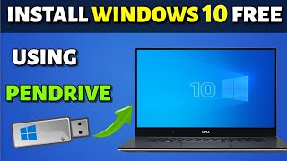How To Download And Install Windows 10 From USB | Windows 10 installation Step By Step (2023)