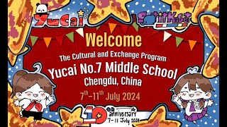 Welcome Yucai No.7 Middle School, Chengdu, China 2024