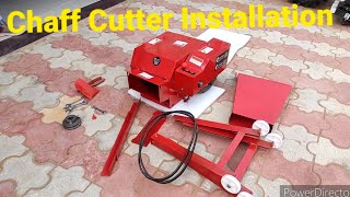 CHAFF CUTTER INSTALLATION/HOW TO INSTALL CHAFF CUTTER