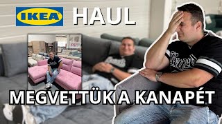 IKEA HAUL | MEGVETTÜK A KANAPÉT