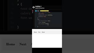 How to make easy nav bar using flex box