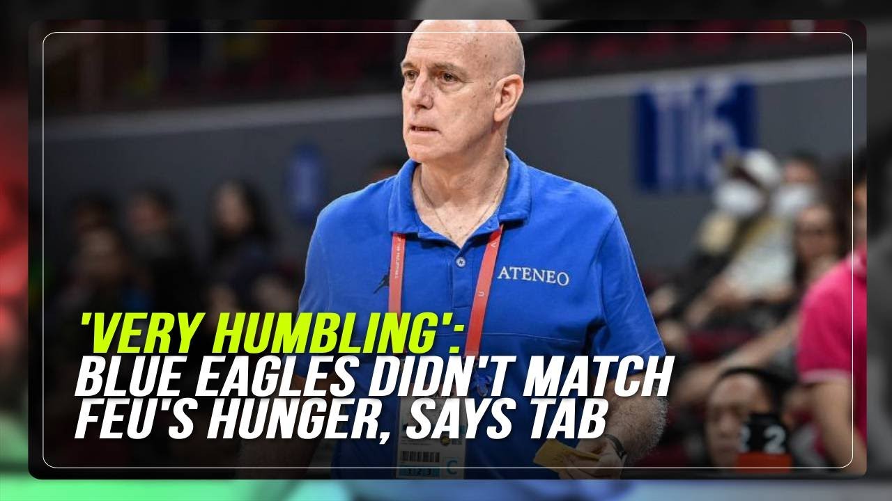 Loss To FEU A 'humbling Experience' For Ateneo, Says Baldwin | ABS-CBN ...