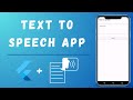 Create Your Own Text-to-Speech App in Flutter: Step-by-Step Tutorial