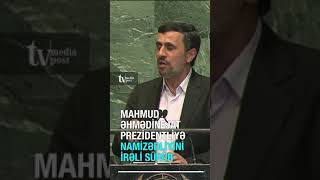 Mahmud Əhmədinejat prezidentliyə namizədliyini irəli sürüb