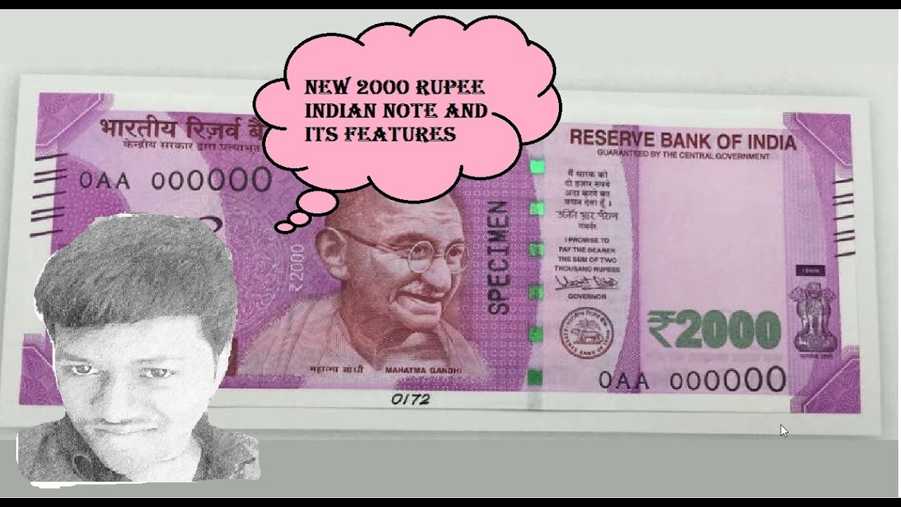 New Indian 2000 Rupee Denomination Note-wonderful Features And Design ...