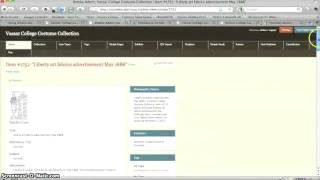 Using Omeka with Students - Part 2