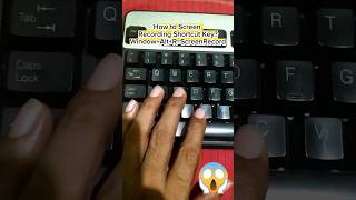 Screen Recording shortcut key in laptop/Pc #shorts #Screen Record #keyboardtricks #youtubeshorts