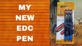 NEW EDC PEN, BIC 4 COLOR SMOOTH, 4 IN 1 PEN, #everydaycarry #edc #edcpen #bicpen