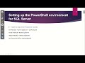 1.1 Powershell With SQL Server Intro - Practical Demo