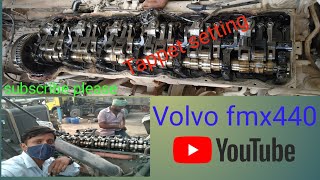 Volvo Fmx440 Tappet setting #valve adjust kyse karna hai