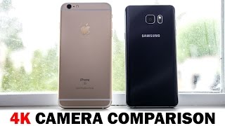 Apple iPhone 6s Plus vs Samsung Galaxy Note 5 - Full 4K Camera Comparison