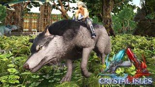 #19【ARK:Cry】調査書集めの相棒ダイアウルフ厳選テイム！【PC版公式PVE：ARK Survival Evolved】