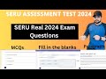 TFL SERU Real 2024 Exam Questions /TFL SERU assessment 2024, SERU assessment mock test,sa pco seru