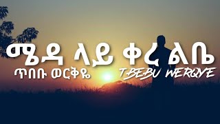 Tbebu Werqye_Medalay Ker Lbe_ጥበቡ ወርቅዬ ሚዳ ላይ ቀረ ልቤ_Ethiopian New Music 2022|Et Lyrics