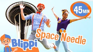 Download Blippi and Meekah Jump and Play in Seattle! Travel Videos for Kids mp3