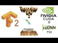 Tensorflow GPU 2 complete step by step installation - CUDA 10 CUDNN 7.5.0.| Fix errors