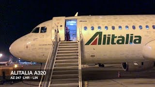 TRIP REPORT | Alitalia A320 | London LHR ✈ Milan LIN | Economy Class